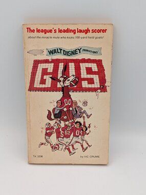 Gus Walt Disney Productions Vic Crume 1976 Scholastic Book Services 1st Printing